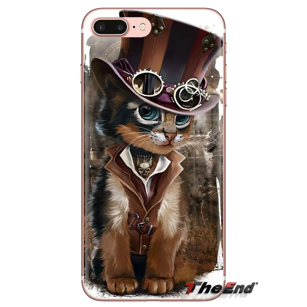 Steampunk Mad Hatter art Mobile Phone Case Cover For Huawei G7 G8 P7 P8 P9 P10 P20 P30 Lite Mini Pro P Smart Plus 2017 2018 2019 |
