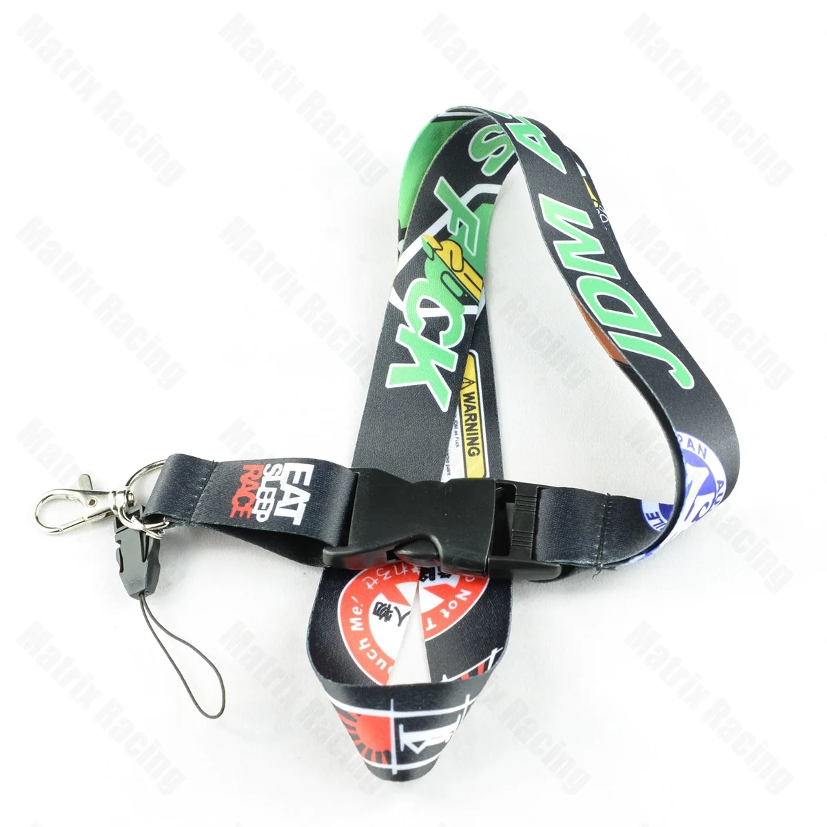 JDM Style As Fck Cellphone Lanyard Racing Car Keychain ID Holder Mobile Neck Strap with Quick Release | Автомобили и мотоциклы
