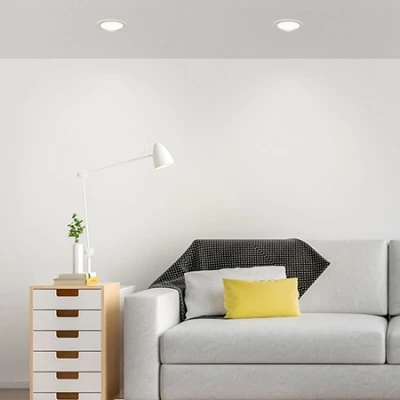 10W 4 inches LED Retrofit Lighting Fixture Baffle Trim 65W Equiv ETL &amp Energy Star 90 High CRI 700lm Dimmable Recessed | Освещение