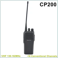 brand new cp200 vhf 136 162mhz 16 conventional channels portable two way radiofor motorola