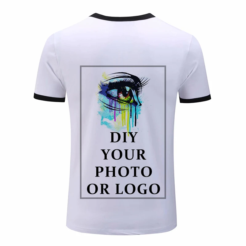 Дизайн вашей футболки персонализированные с принтом для мужчин и женщин на заказ