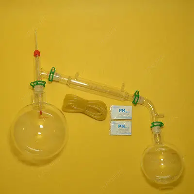 2000 мл набор стеклянной посуды 24/29 аппарат для дистилляции вакуумной