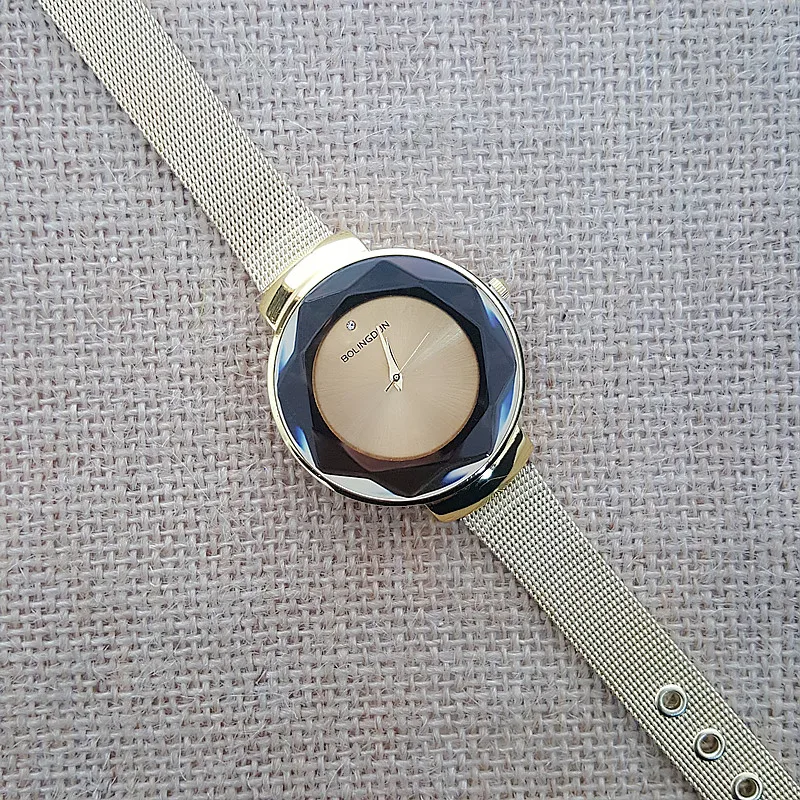 Корейские женские наручные часы кварцевые Лучший Модный женский золотой браслет