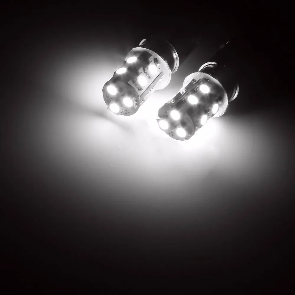 ANGRONG 10 шт. 13 SMD LED 5050 чипы BA15S 1156 Автомобильные дневные ходовые огни DRL лампа