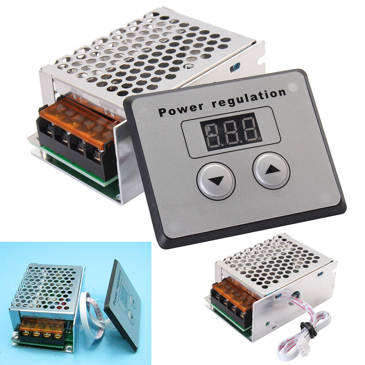 Регулятор переменного тока 4000 Вт 220 В Mayitr SCR регулятор напряжения диммер