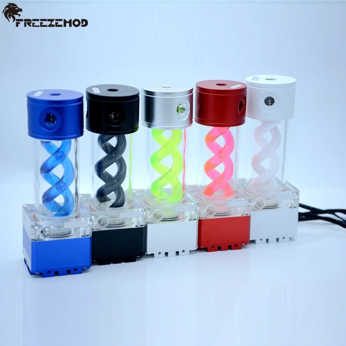 FREEZEMOD 240 мм компьютерное охлаждение ПК насос водяного охладителя бак для воды ШИМ