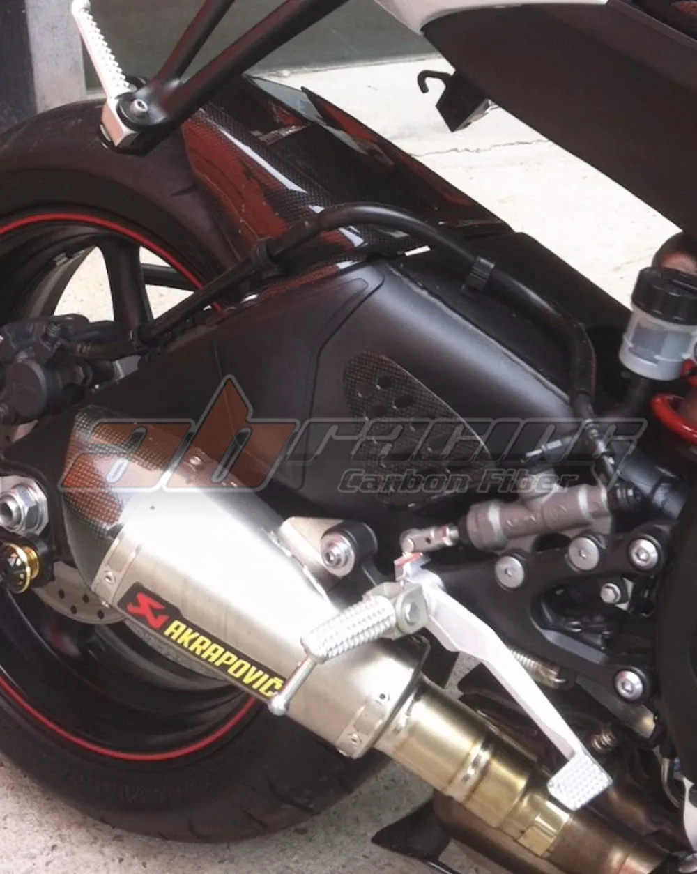Пластина на каблуке для Yamaha YZF R6 2008 09 10 11 12 13 14 15 2016 полностью из углеродного