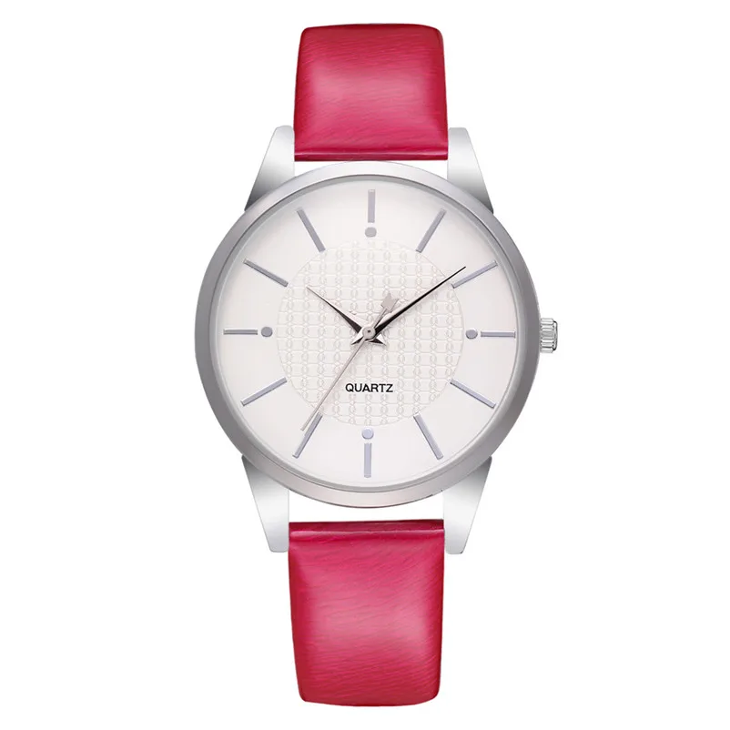 Montre Femme Топ Роскошные брендовые Для женщин часы женские кожаный ремешок