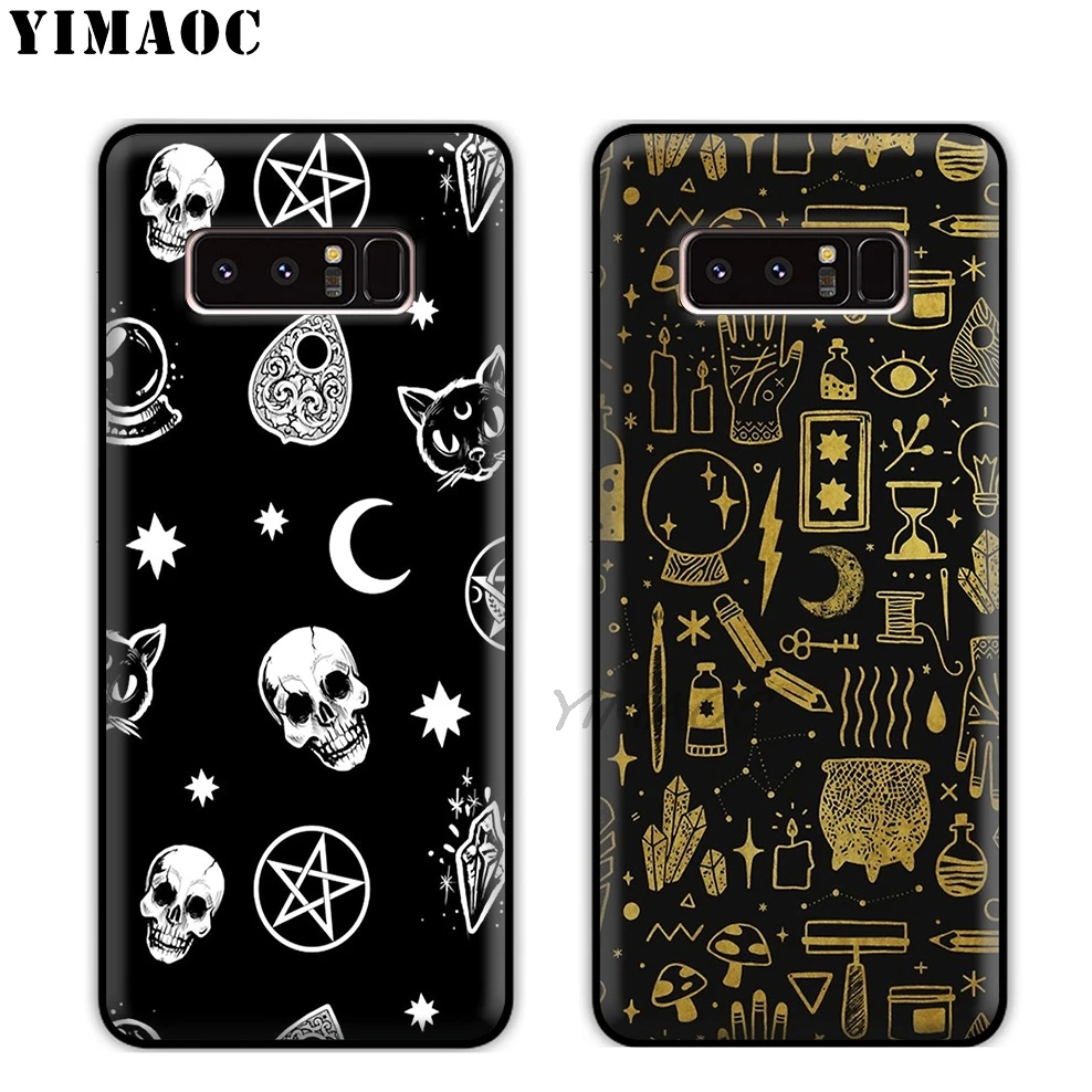 Мягкий силиконовый чехол YIMAOC Herb Witch Moonlight для samsung Galaxy A9 A8 A6 Plus 2018 A5 A3 2017 2016 Note 9 8 |