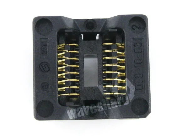 SOP8 SOP16 SO8 SO16 SOIC8 SOIC16 OTS 16 1.27 03 Enplas IC тестер сгорания розетка программатор адаптер 1 27
