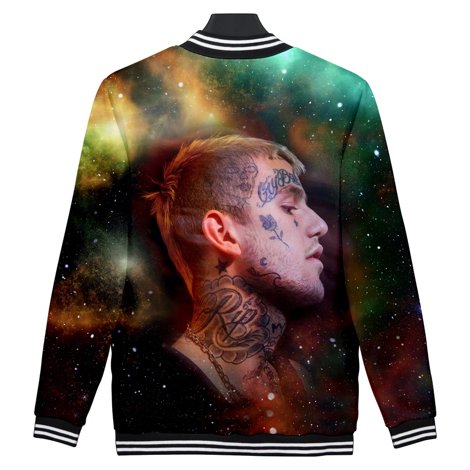 

Frdun Toomy 3D Lilpeep Hot Sale Fashion Jacket O-neck Long Sleeve Baseball Jacket for Women/Men Clothes 2018 New Plus Size