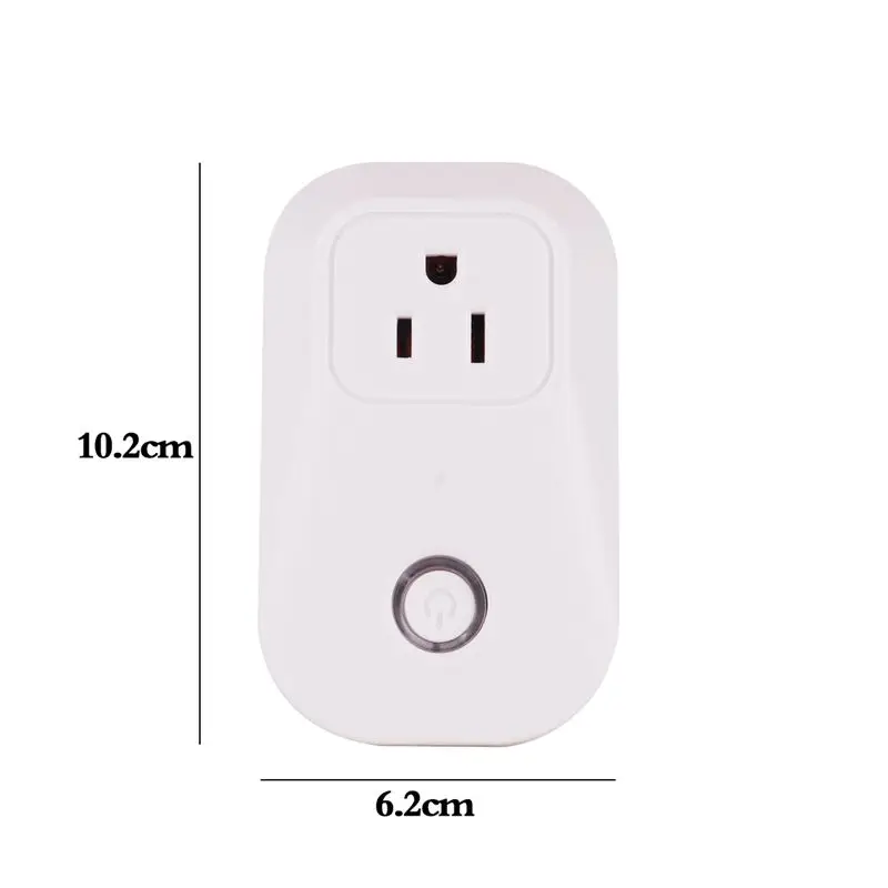 Sonoff S20 EU US Plug Wifi Power Socket Switch Wireless APP Remote Outlet Timing for Smart Home Work with Alexa | Электроника