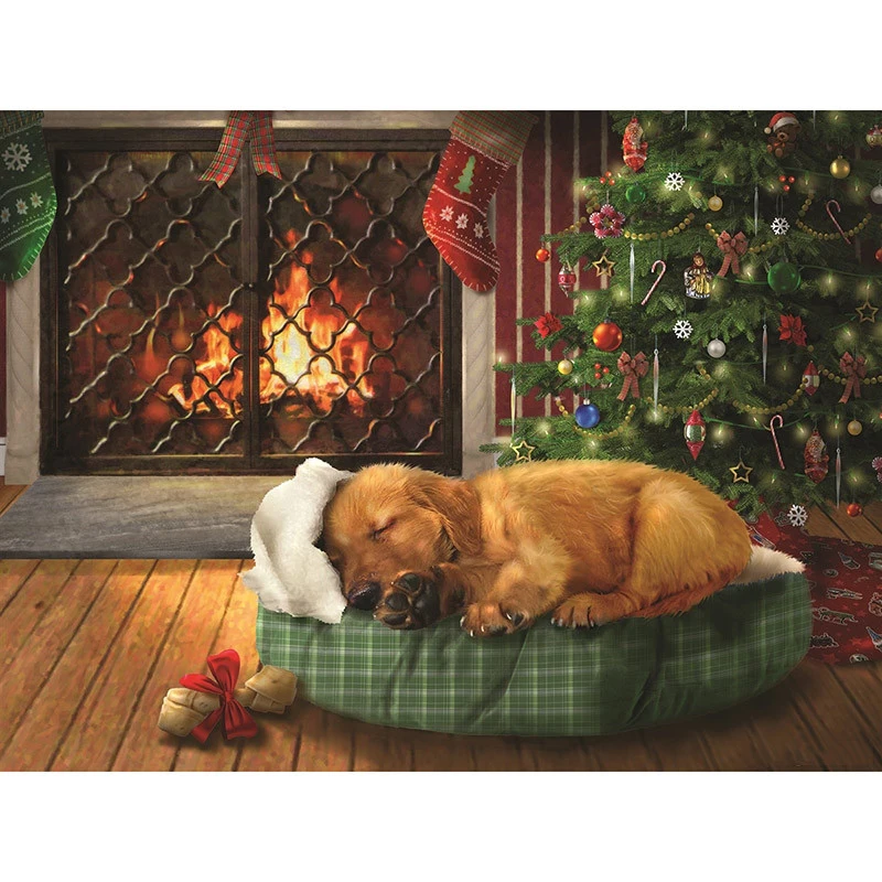 

Full square/Round drill Diamond embroidery Sleepy puppy 5D DIY diamond Painting Cross Stitch Rhinestone Mosaic decor HYY