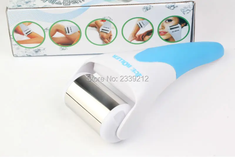 Волшебный ролик для массажа лица домашнего использования из нержавеющей стали|ice