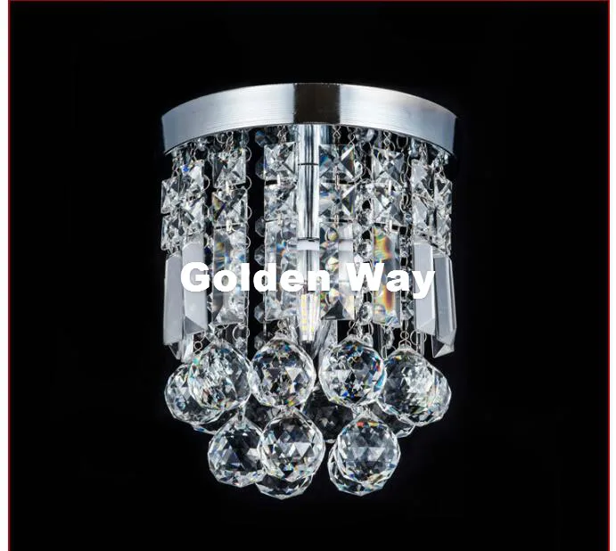 Хрустальные потолочные светильники светодиодные лампы для коридора с
