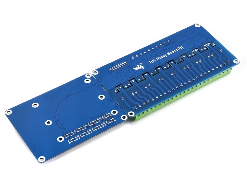 

Raspberry Pi Expansion Board, 8-ch Relay channel,for Raspberry Pi A+/B+/2B/3B/3B+,Onboard LED,Contact form:SPDT-NO,NC