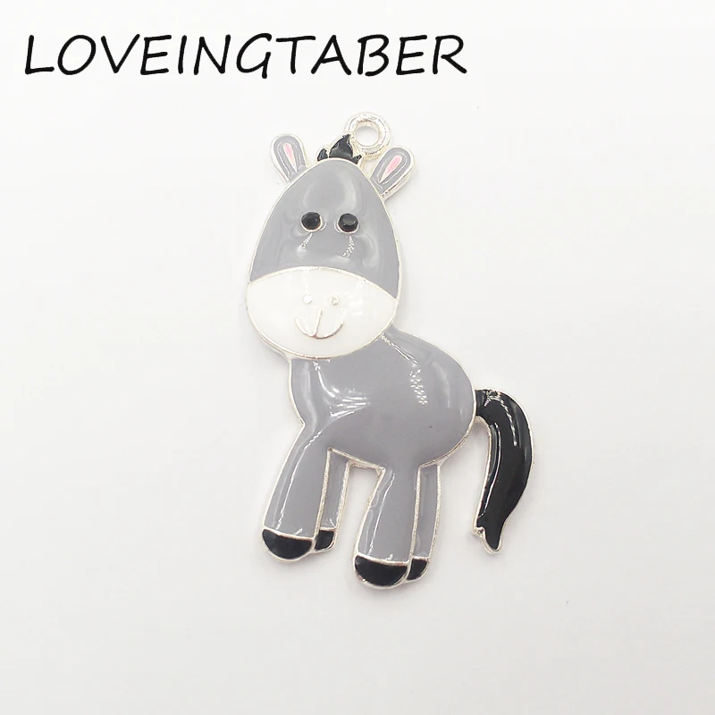 (Сначала выберите цвет) Новинка 47 мм * 33 10 шт./лот все эмалевые Подвески в виде