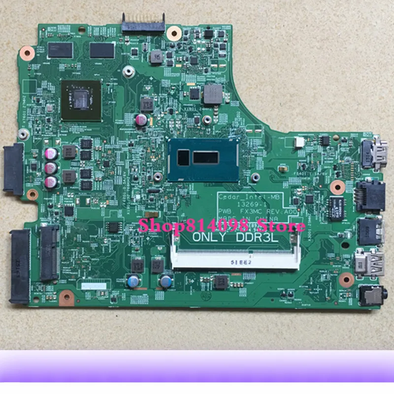 KEFU CN 0N4C2G подходит для Dell Inspiron 15 3442 3443 3542 3543 5748 материнская плата ноутбука 5749 1 FX3MC REV: