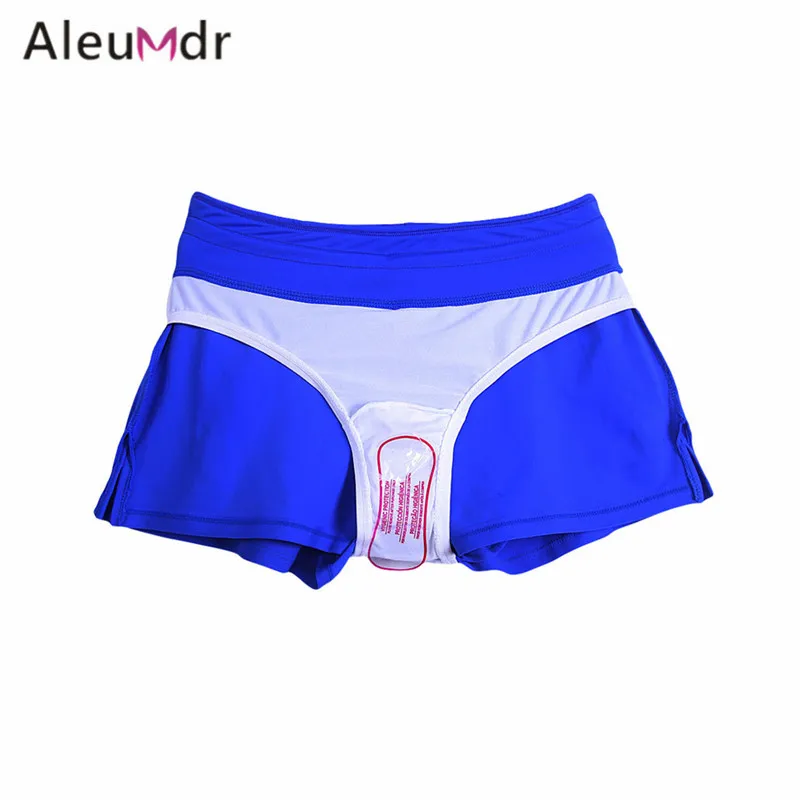 Aleumdr Плавки бикини бразильские женские купальные трусики шорты двухкомпонентные