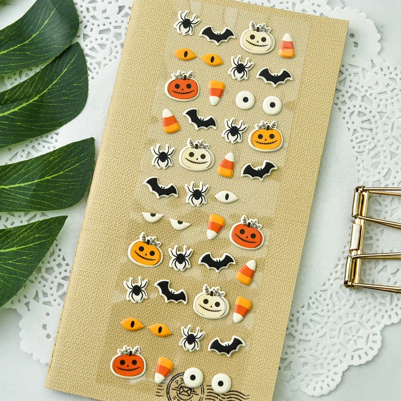 Happy Halloween самоклеящиеся наклейки для Скрапбукинг/DIY ремесла/карты внесении