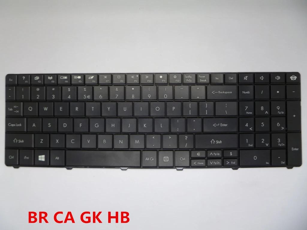 Клавиатура для ноутбука ACER Aspire 5810 5810T G5810TZ 5810TG 5810TZG BR CA GK HB KB.I170A.149 KB.I170A.174