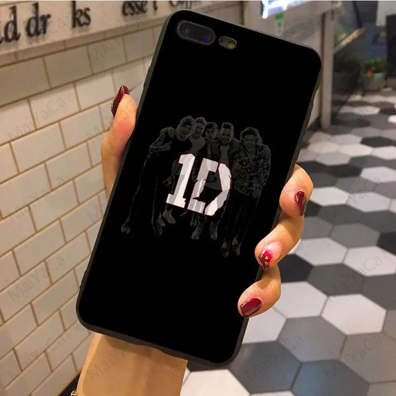 MaiYaCa One Direction Роскошный чехол для сотового телефона s для Apple iphone X XSMax XR XS 8 8plus 7 7plus 6s 6plus 5 5S SE Чехол для мобильного телефона - Цвет: 9