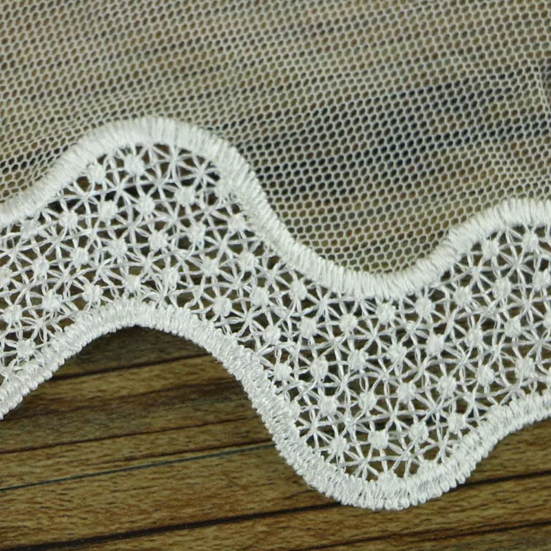 1 шт. ткань с белым кружевным воротником розовое свадебное платье воротник