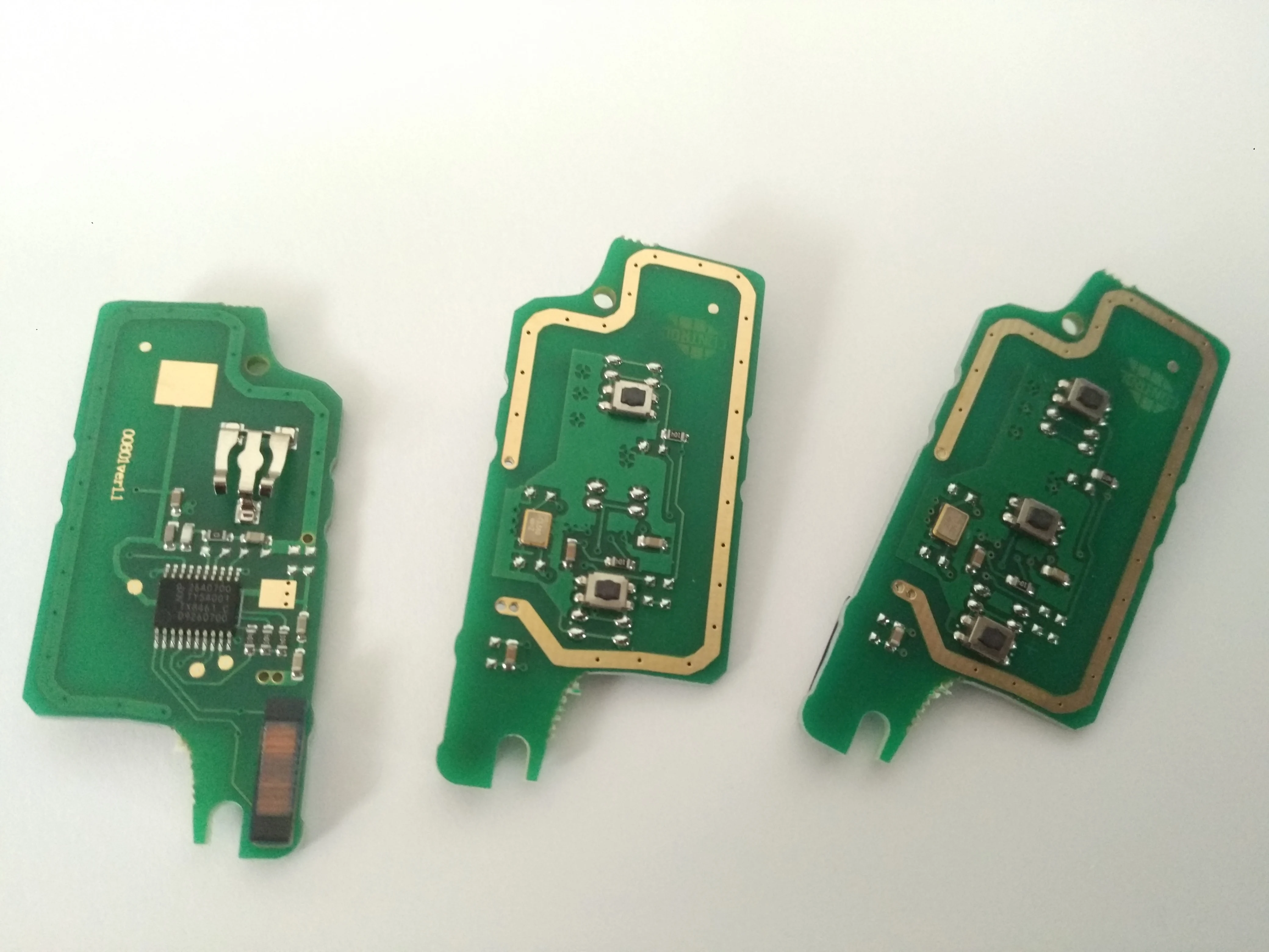 (CE0536 ASK/FSK) дистанционного ключа PCB 433 МГц чипа ID46 для Citroen peugeot 207 307 308 407 607 408