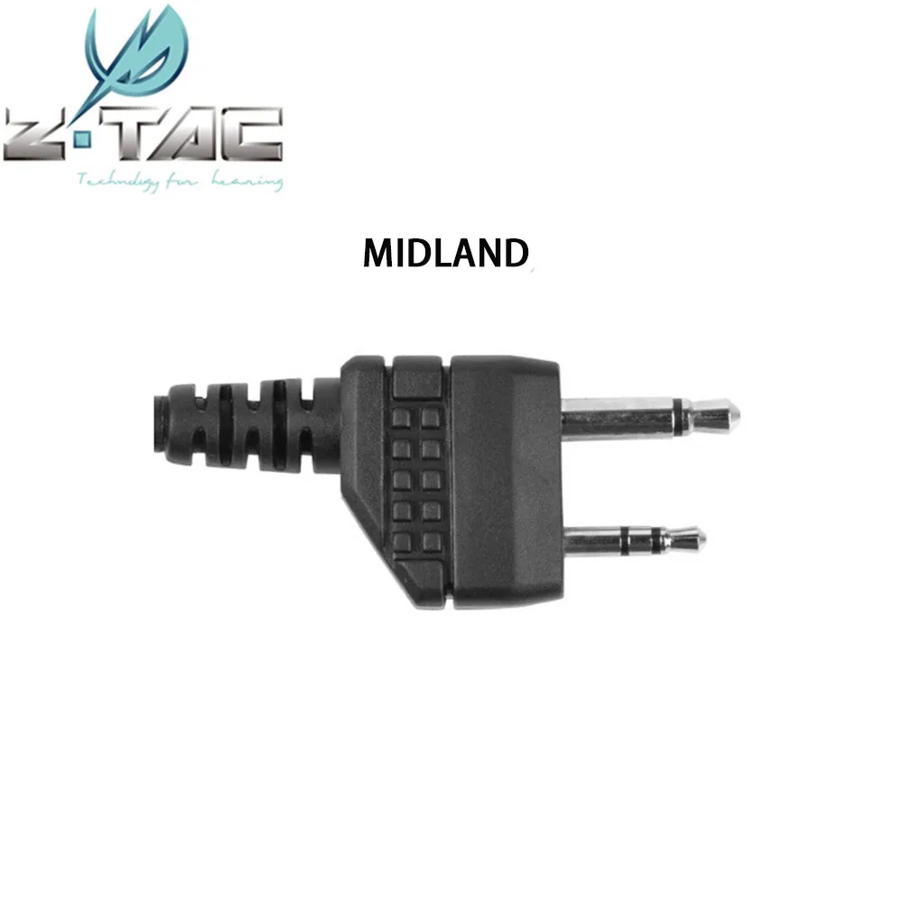 MIDLAND Элемент Z-TAC Боевая серия Push-to-Talk сборка PTT запуск переключатель двойная кнопка версия Z134 - Цвет: MIDLAND