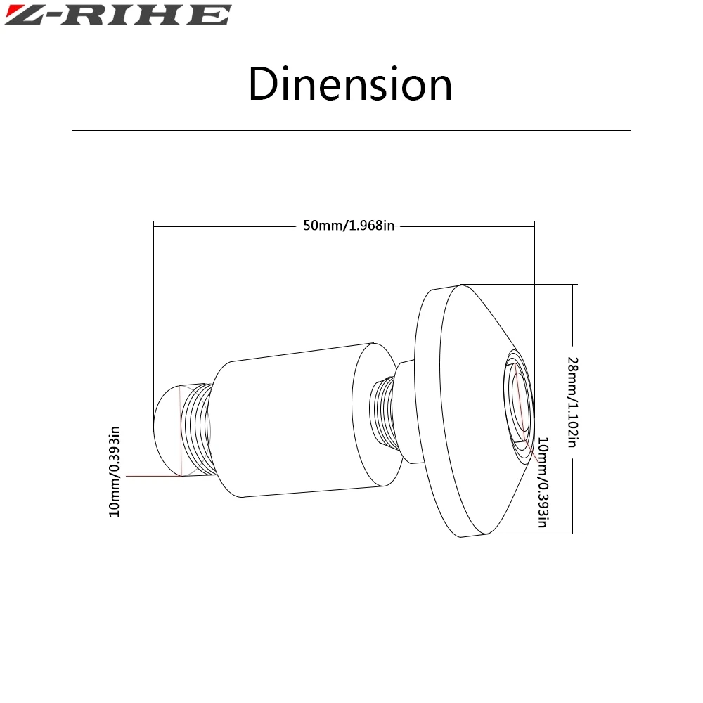 Рукоятка для Руля Мотоцикла 7/8 &quot 22 мм рукоятка Торцевая Крышка SUZUKI GSF 250 600 600S 650 650S