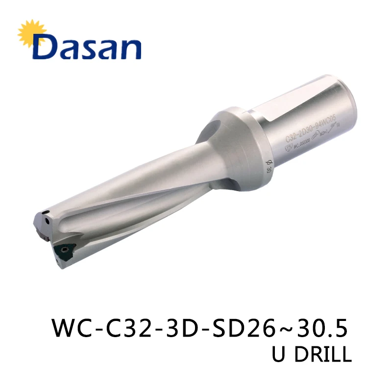 WC SP C32 3D SD 26 27 28 29 30 мм Indexable Insert Drill Высокое качество U сверление прецизионный