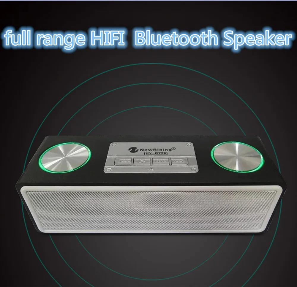 HY-BT96 дерево Портативный полный HiFi диапазон Bluetooth Динамик музыка Беспроводной