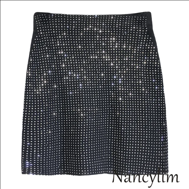 black skirt Летняя тонкая трикотажная майка на бретельках, женский костюм, новинка, Корейская рубашка на бретельках, горячая Распродажа, короткая трикотажная майка, топы, Nancylim - Цвет: black skirt