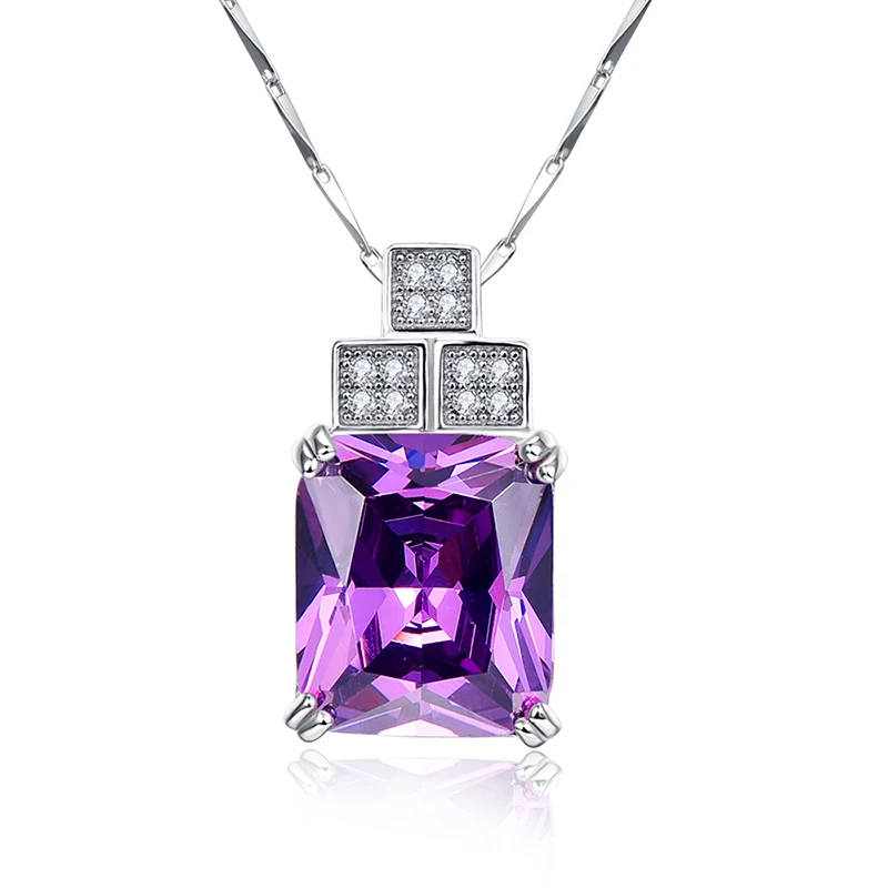 BONLAVIE подлинное Твердое Серебро 925 пробы ювелирные изделия 16.6Ct натуральная