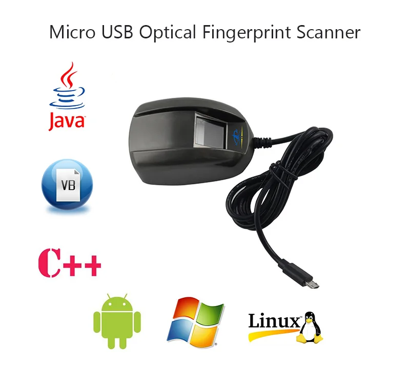 HFSECURITY биометрический USB сканер отпечатков пальцев цифровой Бесплатная SDK PHP Micro