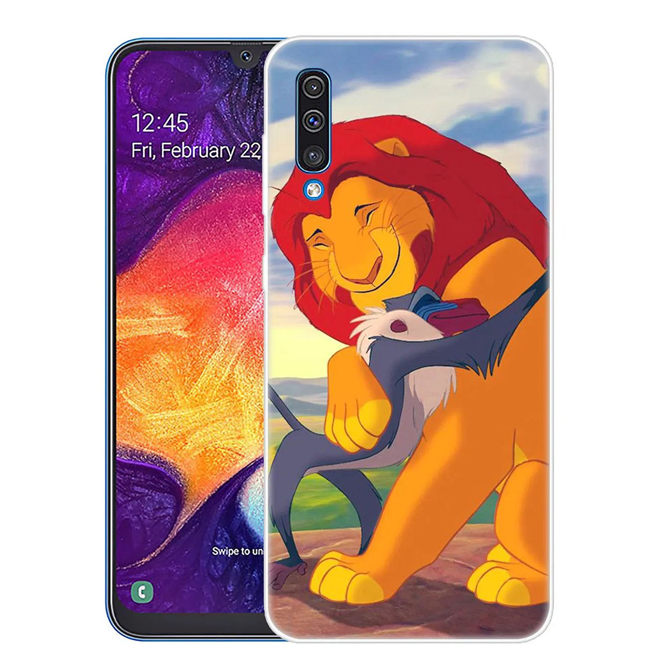 4 Lavaza Акуна Матата Король Лев жесткий чехол для телефона для samsung Galaxy A70 A60 A50 A40 A30 A20 A10 M10 M20 M30 M40 A20e крышка - Цвет: 4