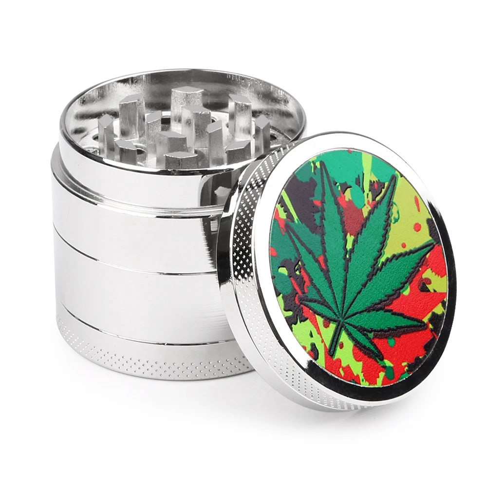 4 слоя из металла Точильщик табачной травы измельчители Для курительная трубка