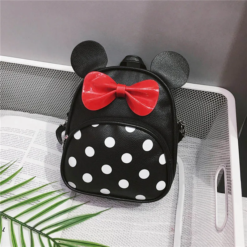A Disney рюкзак "Микки" Минни Маус, милая Минни из мультфильма Для женщин сумка женская сумка модные школьные рюкзаки для мальчиков путешествия Водонепроницаемый подарки на день рождения - Цвет: A