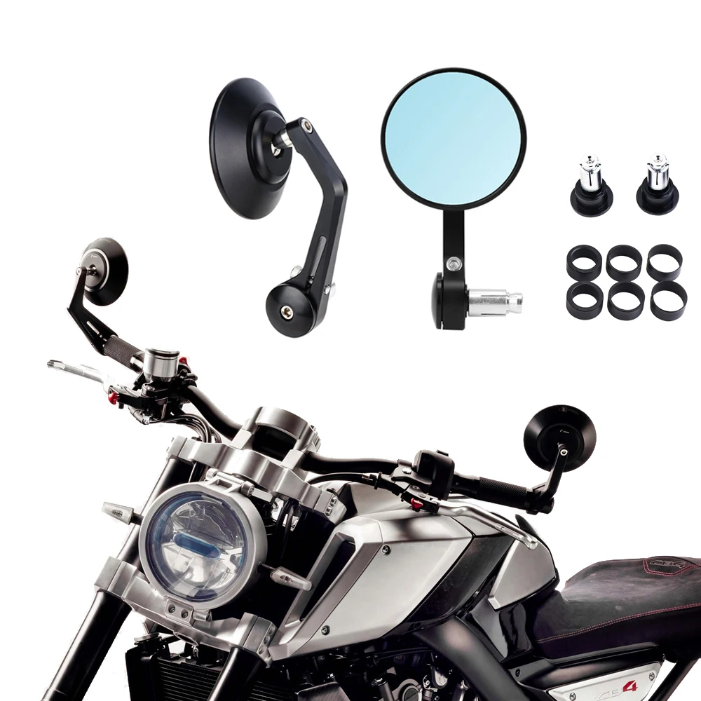 Для BMW R NineT скремблер для Kawasaki W800 HL Forty Eight Ducati зеркало заднего вида аксессуары