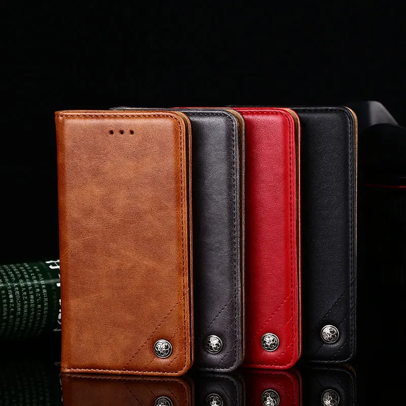 

Case for Xiaomi Redmi 7 6.26" Luxury Leather Flip cover with silicone coque for xiaomi redmi 7 case funda Without magnets capa