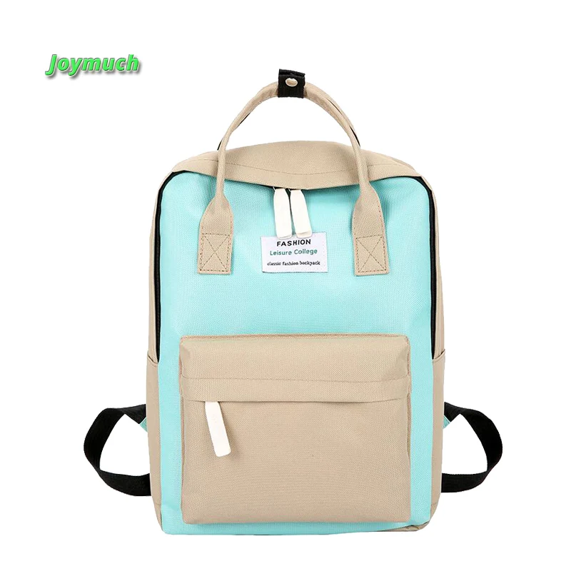 2019 летний рюкзак 4 цвета Простой контрастный цвет fjallraven модный