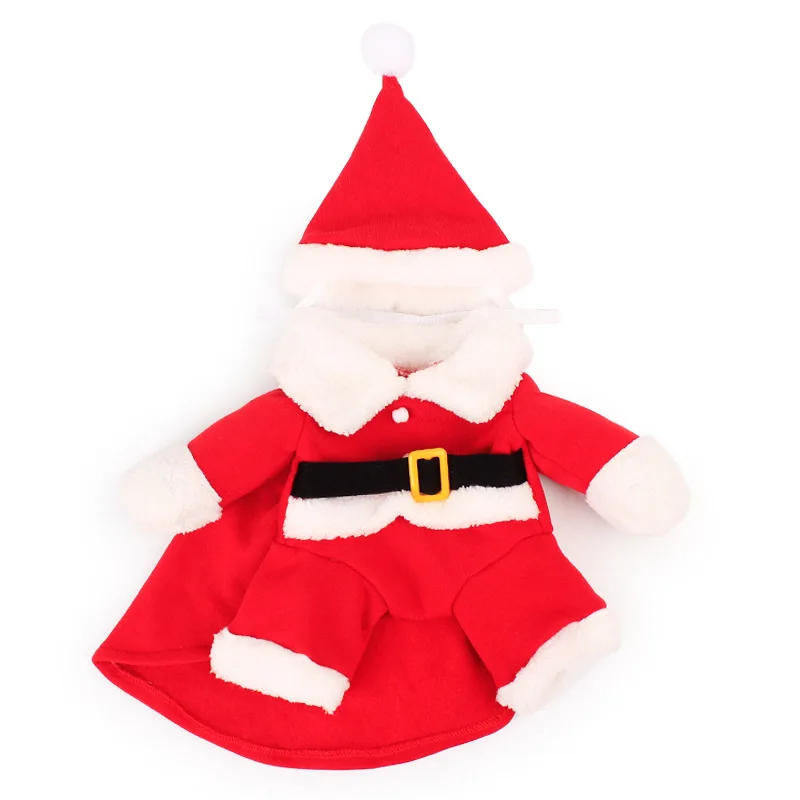 Dog pet clothes Santa Claus stand up Christmas dog outfit | Coats &amp Jackets