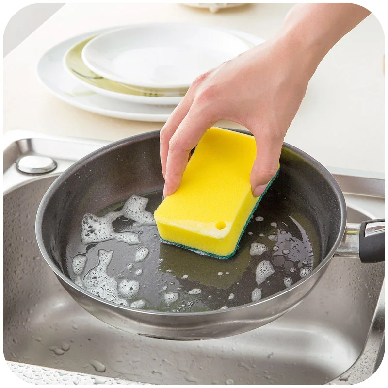 Губка magic clean wipe nano кастрюля миска губка 2 шт./лот | Дом и сад