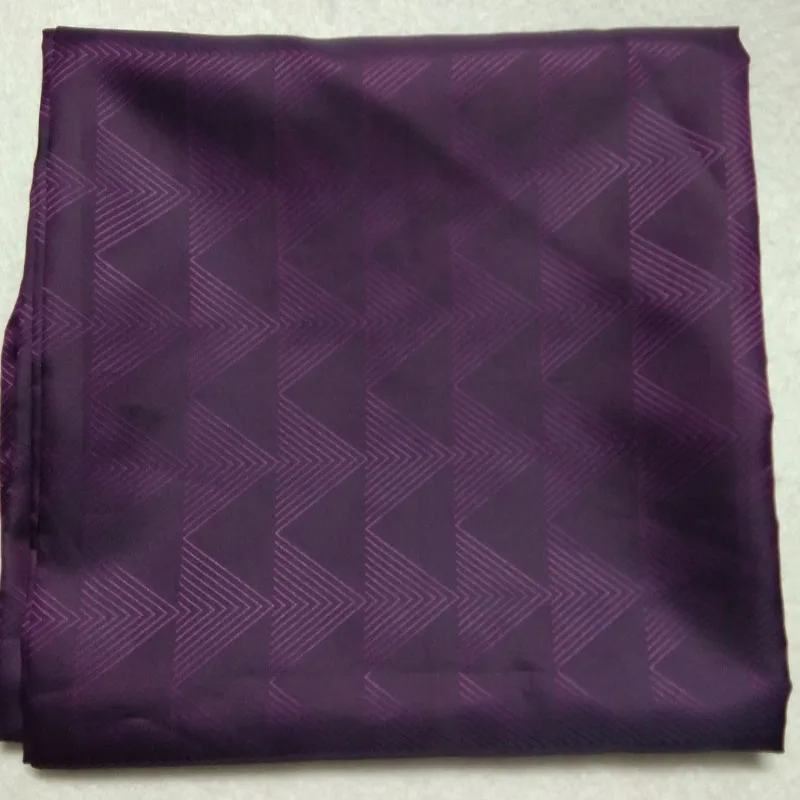 50x145 см ZYOKRA изящная фиолетовая Геометрическая фигурка жаккардовая Полиэстеровая подкладка ткань сделай сам Ткань для шитья платье подкладка для украшения дома