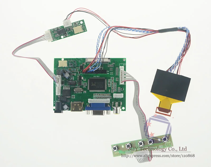 Плата контроллера HDMI для 9 7 &quotLP097X02 ЖК экран разъем LVDS Бесплатная доставка с