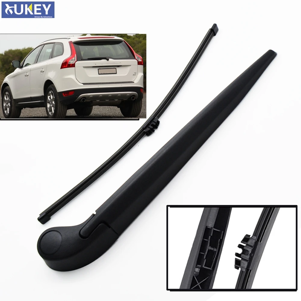 Xukey Tailgate Rear Wiper Arm Blade Set For Volvo XC60 2011 2010 2009