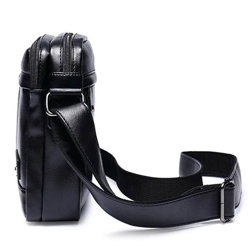 Ruched высокое качество кожа мужчины сумки мягкой кожи человека сумка известный