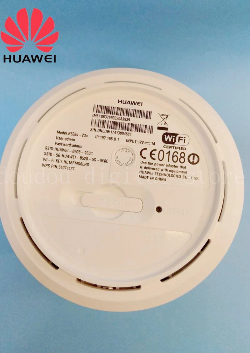 Разблокированный б/у Huawei B528 300Mbs LTE CPE Cube беспроводной маршрутизатор с антенной B528s