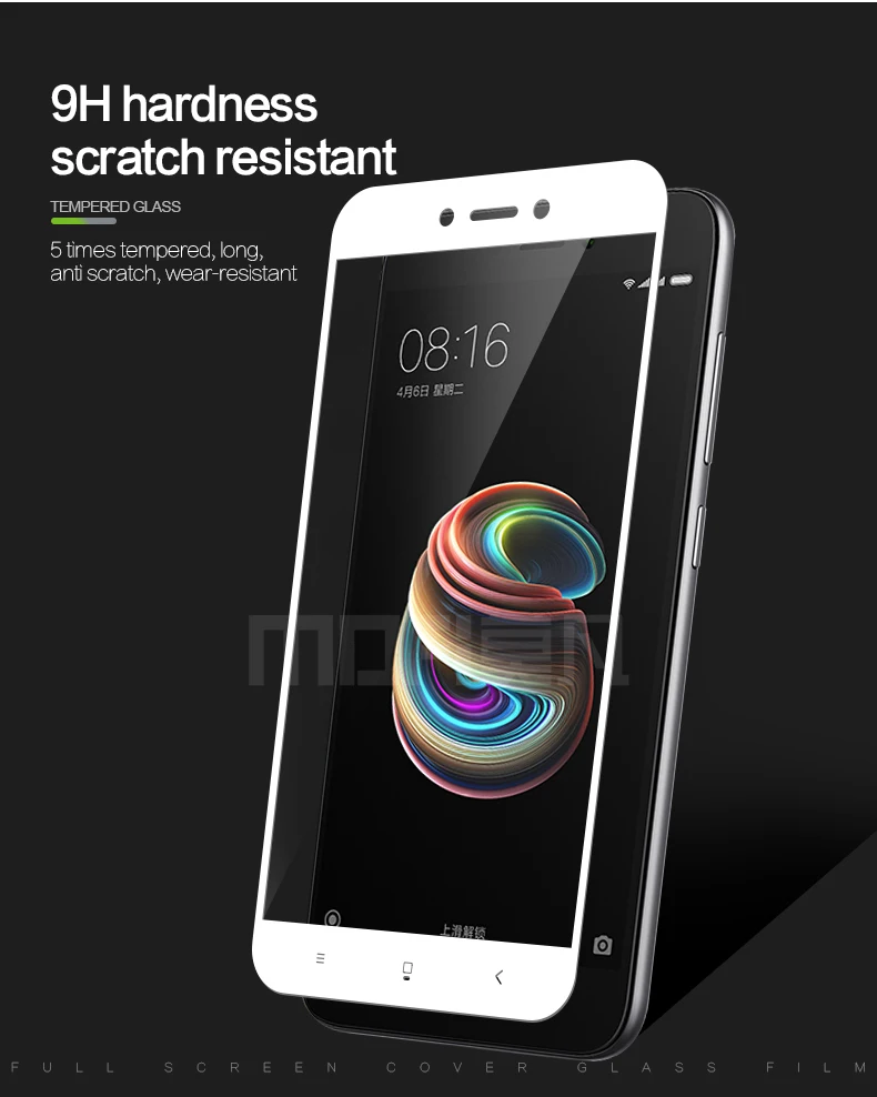 Mofi защита для экрана закаленное стекло Xiaomi Redmi 5A Взрывозащищенная защитная