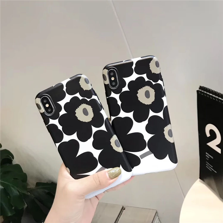 Чехол для телефона в стиле ретро с цветными цветами iphone XS Max чехол X XR 8 7 6S 6 Plus